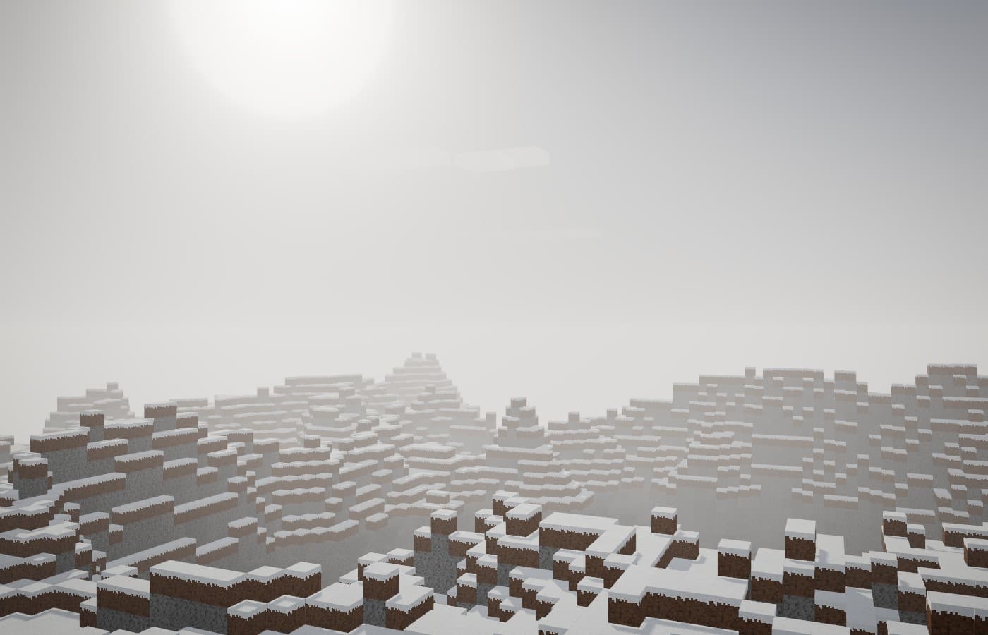 Mountain ridge under cloud
