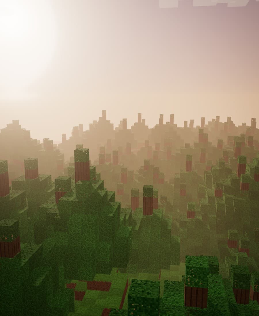 Morning light over a quiet lake
